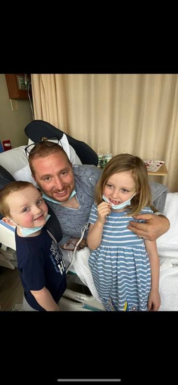 Little girl and her brother save dad’s life after finding him collapsed in basement at home - picture 4
