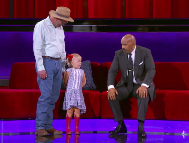 Little Girl Refuses To Wish Papa 'Happy Father's Day', Has Steve Harvey In Hysterics Explaining Why - picture 3