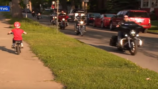 Little Girl Was Just Riding Her Bike, Then A Biker Gang Pulls Up And Says THIS... (Video) - picture 2