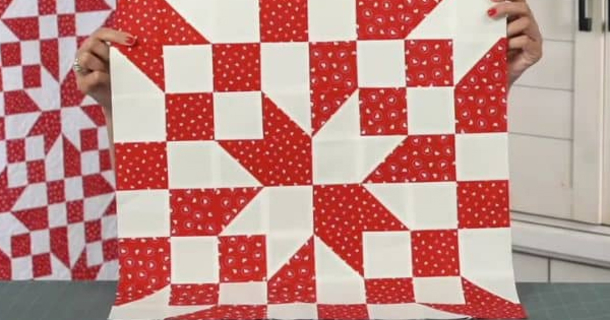 Lovely DIY Road To Oklahoma Quilt Block Tutorial (With Free Pattern) - picture 2