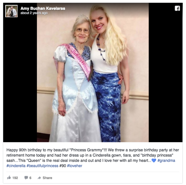 Loving Grandmother puts on her wedding dress after 63 years: The reflection inside the frame made my eyes tear up - picture 3