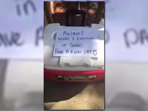 Mailman Sees Unattended Red Cooler, Is Shocked To Discover What It's Being Used For - picture 3
