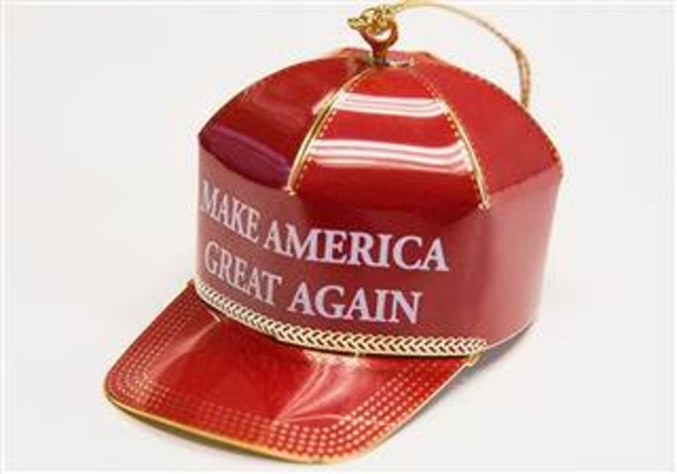 Make Your Christmas Tree Great Again With Trump's $149 Ornament - picture 2