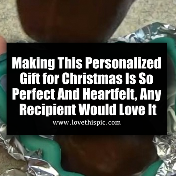 Making This Personalized Gift for Christmas Is So Perfect And Heartfelt, Any Recepient Would Love It