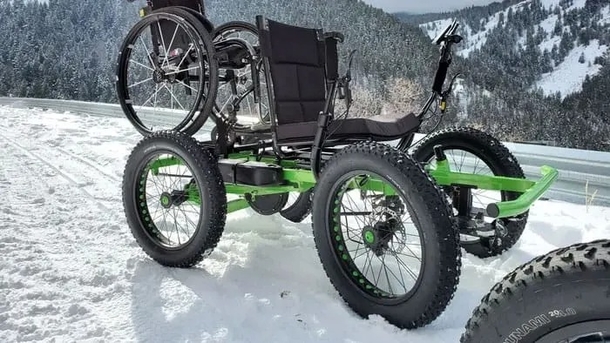 Man creates a fully electric off-road wheelchair so his wife can explore the outdoors like never before - picture 3