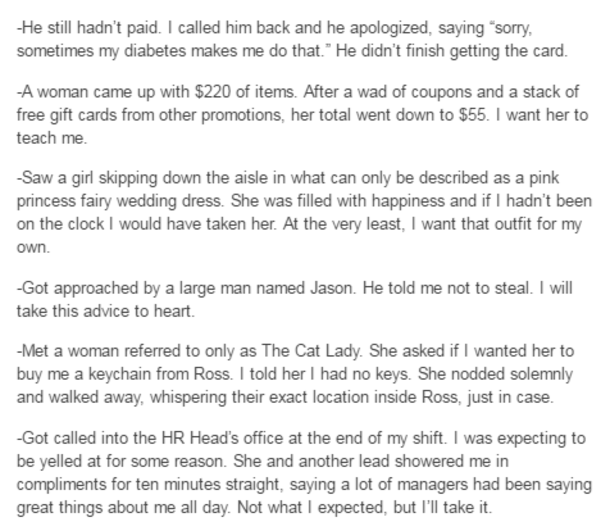 Man Documents His First Week Of Work At Target And It’s Amazing! - picture 4