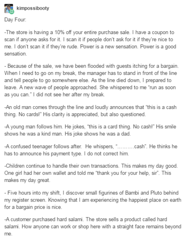 Man Documents His First Week Of Work At Target And It’s Amazing! - picture 7