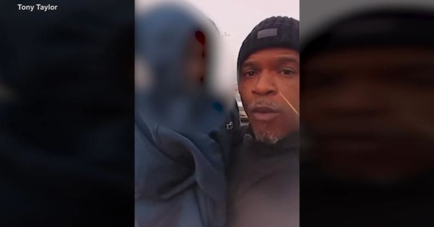Man has been called a hero after little girl, is found wandering alone in the snow wearing just a onesie - picture 2