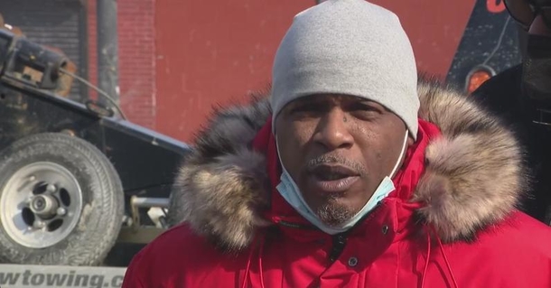 Man has been called a hero after little girl, is found wandering alone in the snow wearing just a onesie - picture 3
