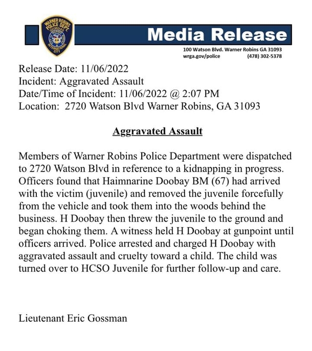 Man hears loud screaming coming from the woods – rescues child being attacked by relative - picture 3