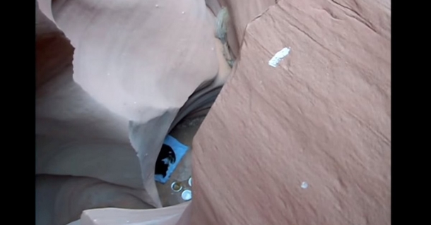 Man Hikes Down 350 Foot Canyon, Is Shocked To Find A Dog At The Very Bottom - picture 2