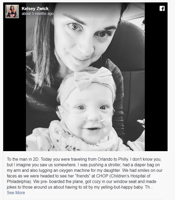 Man In First Class Encounters Mother Of Sick, Crying Baby - Their Interactions Leaves Passengers Speechless - picture 2