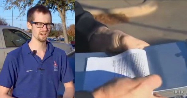 Man Shocked By What He Found Inside His Ticket After Cop Caught Him In Act - picture 2