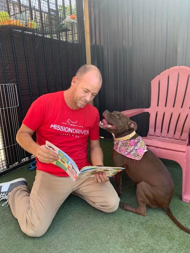 Man Stays In Animal Shelter For 7 Restless Nights To Assist Dog Who’s Been There For Over A Year - picture 3
