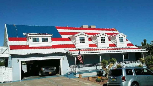 Man Undertakes Project For Veterans, Nation Left Stunned When They See His Roof - picture 3