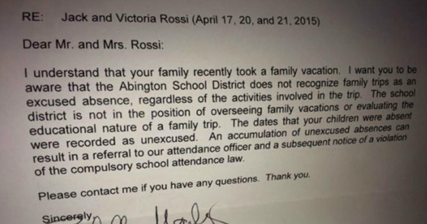 Marathon Father Combats School Policy After Seeing Principal’s Angry Letter - picture 2