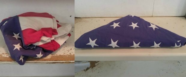 Marine’s Photo Goes Viral After Teens Caught What He Did To Our Flag - picture 3