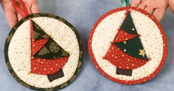 Merry and Bright Christmas Pot Holder Patterns Tutorial - picture 2
