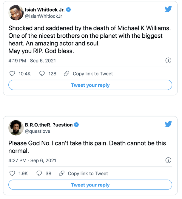 Michael K. Williams, 'The Wire' Actor Dead At 54: found in Brooklyn apartment, police say - picture 2