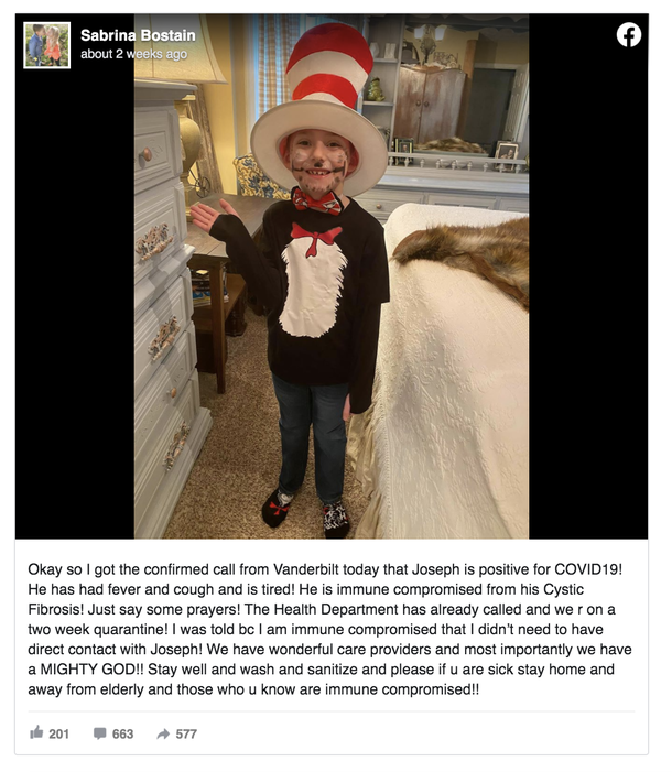 Miracle: 6-year-old boy survives coronavirus: 'I’m a cystic fibrosis warrior, and I beat COVID-19' - picture 2