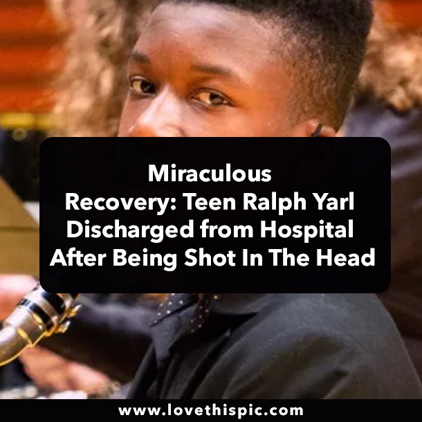 Miraculous Recovery: Teen Ralph Yarl Discharged from Hospital After Being Shot In The Head