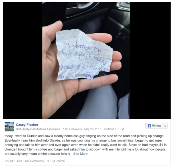 Mom Buys A Homeless Man Coffee, Then He Hands Her A Note With A Shocking Confession - picture 7