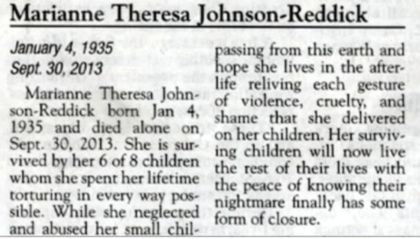 Mom Dies, Children Write Brutally Honest Obituary Saying They’re Glad She’s Dead - picture 3