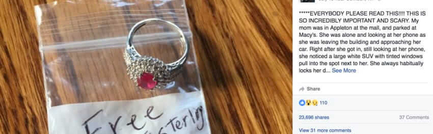 Mom Finds Free Gift On Her Windshield, When She Reaches For It, Things Take A Horrifying Turn - picture 2