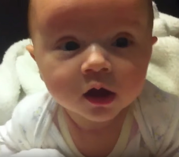 Mom Hands Smiling Baby To Daddy, Returns Later To Discover Her Face Is Completely Different - picture 2
