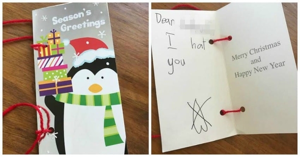 Mom Hears 6-Year-Old Crying In Room, Then She Sees Heartbreaking Christmas Card He Received - picture 6