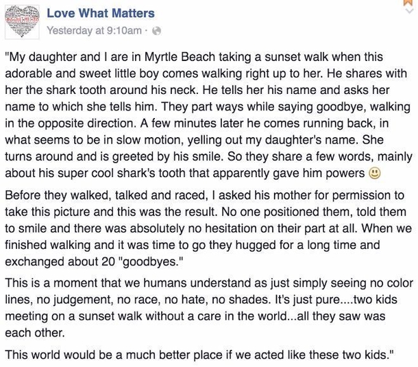 Mom Is Hit With Stunning Truth After Snapping Pic Of Boy Her Daughter Met On Beach - picture 3
