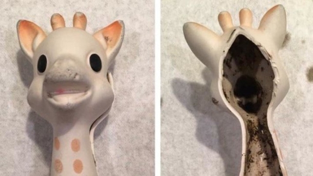 Mom Issues Warning To Other Parents After Making Troubling Discovery Inside ‘Cute’ Giraffe - picture 2