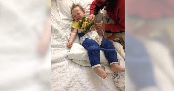 Mom Sends Warning To Others On Social Media Concerning "Harmless" Thing That Snapped Her Son's Leg - picture 2