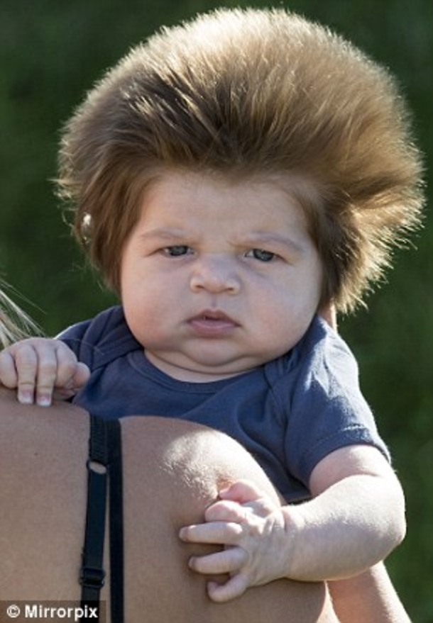 Mom Surprised When Baby Is Born With Long Hair, Then Realizes Why It Happened - picture 4
