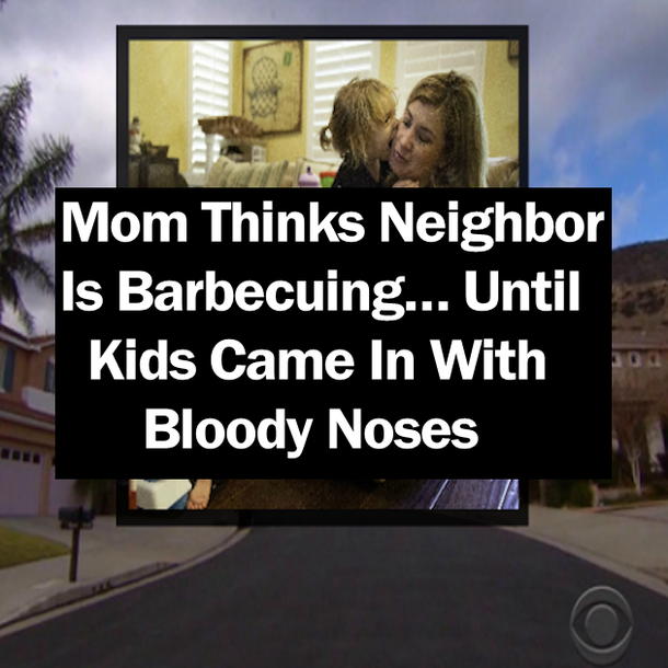 Mom Thinks Neighbor Is Barbecuing… Until Kids Came In With Bloody Noses