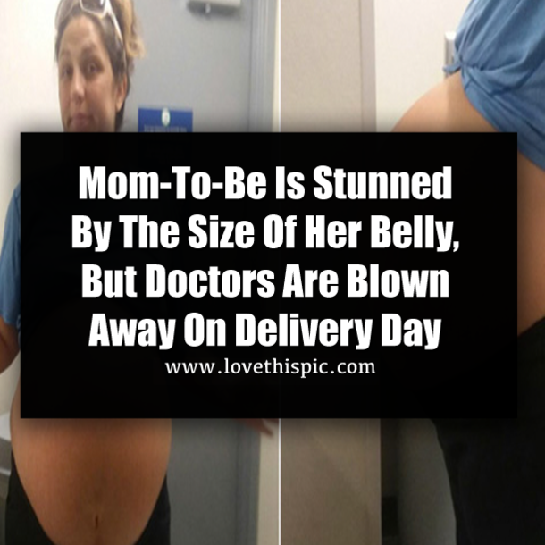 Mom-To-Be Is Stunned By The Size Of Her Belly, But Doctors Are Blown Away On Delivery Day