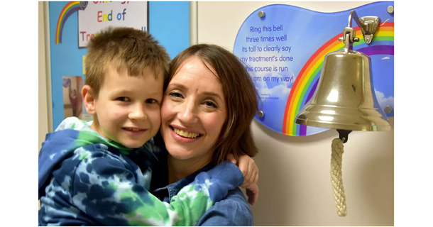 Mother and son duo beat cancer after being diagnosed at the same time four years ago - picture 2