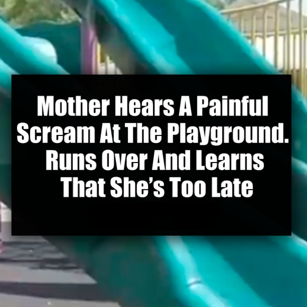 Mother Hears A Painful Scream At The Playground. Runs Over And Learns That She’s Too Late