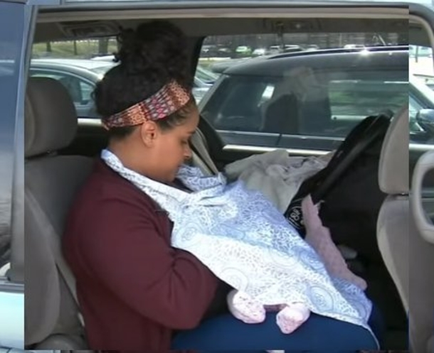 Mother is given $115 ticket after parking her vehicle to feed her hungry newborn - picture 3