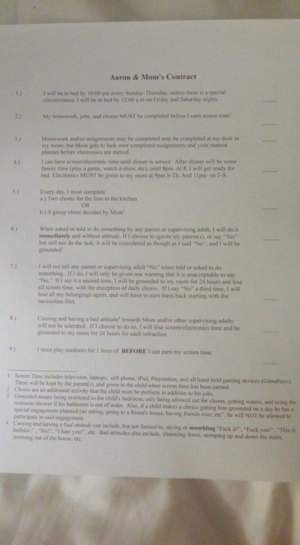 Mother Punishes Her Spoiled Son With Demanding Letter, Over 100,000 People Are Applauding Her - picture 3
