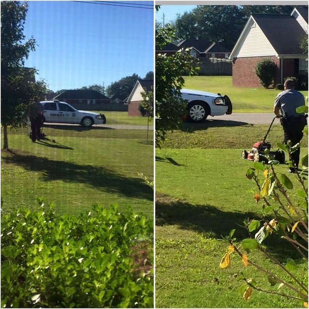 Mother With Newborn Hears A Loud Noise, Sees Cop Walking From Her Home - picture 4