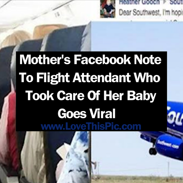 Mother's Facebook Note To Southwest Goes Viral