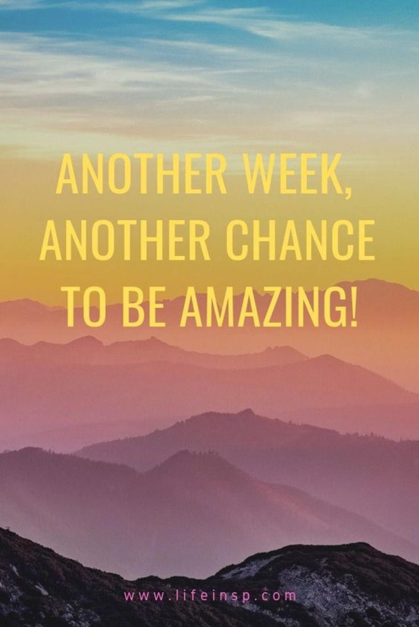 Motivating New Week Quotes And Sayings - picture 2