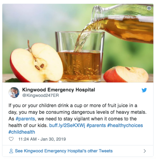New Report Sends Warning To Parents About Giving Their Children Juice After Harmful Metal Levels Discovered Inside Products - picture 4