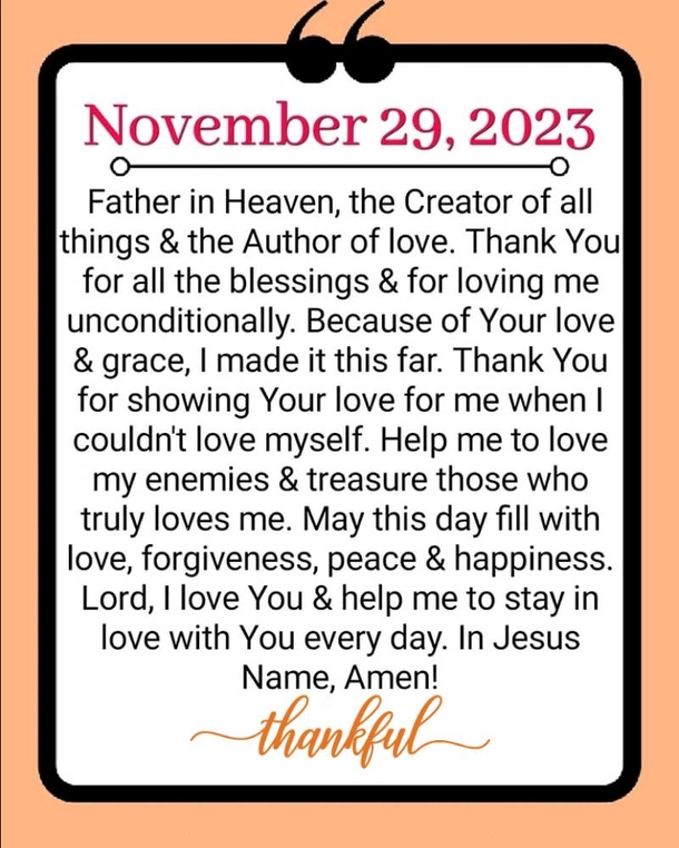 November 29 Messages, Wishes And Quotes To Start The Day In A Blessed Way - picture 11