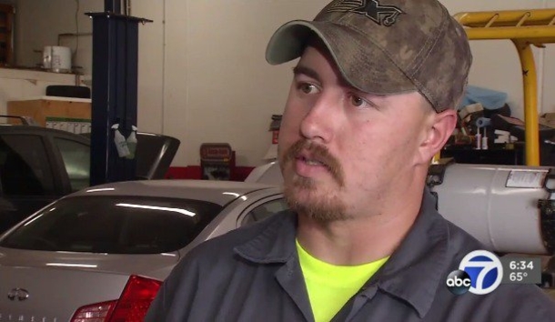 Officer Helping Desperate Man When He Saw Something Out Of Corner Of His Eye - picture 3