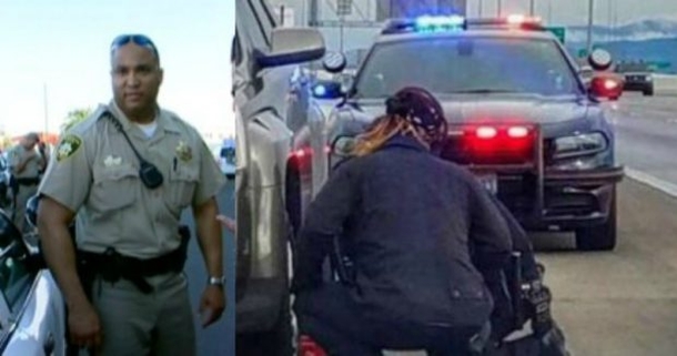 Officer Helps Woman Fix A Tire, Gets Huge Shock With Who Else Showed Up - picture 2
