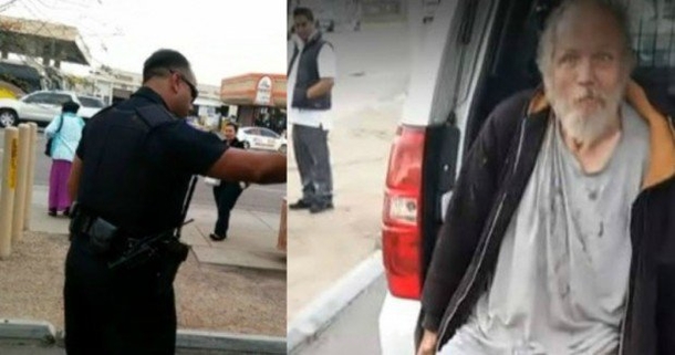 Officer Notices Something About Homeless Man, Quickly Sees What He Has - picture 2