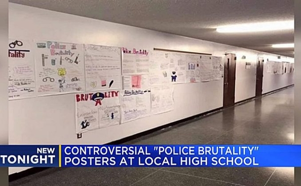 Officers Called To School, Taken Aback By What One Classroom Displayed To Greet Them - picture 5