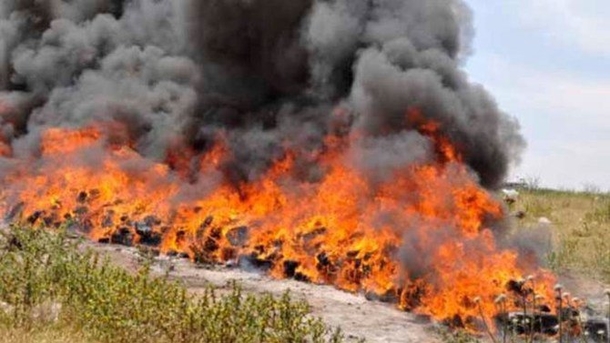 Officials Burn 3 Tons Of Cannabis, Quickly Realize They Didn't Think It All The Way Through - picture 2